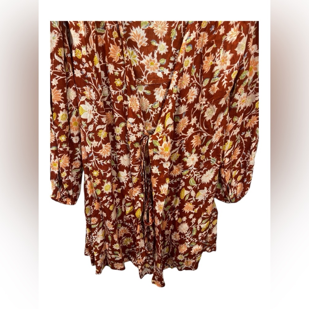 Billabong Spring Romance Mini Wrap Dress Size S - Picture 6 of 12